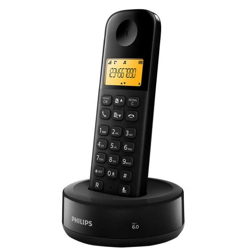TELEFONE S/ FIO DECT6.0 D1301W/BR PHILIPS